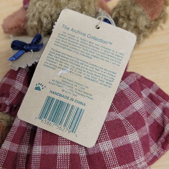 2 Boyd's Bear Moose stuffed animals - Picture 10 of 10